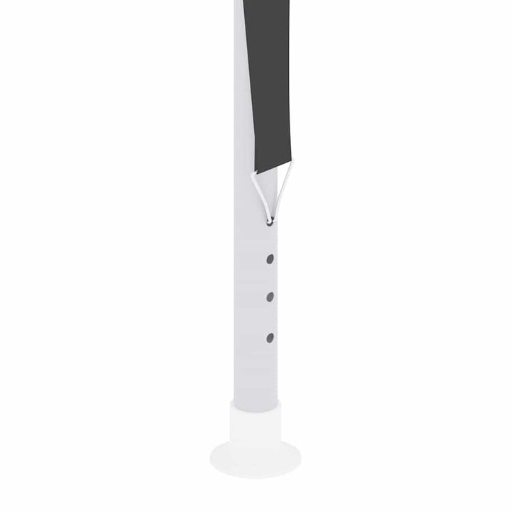 festtelt med sidevægge 2,5x2,5 m 90 g/m² antracitgrå