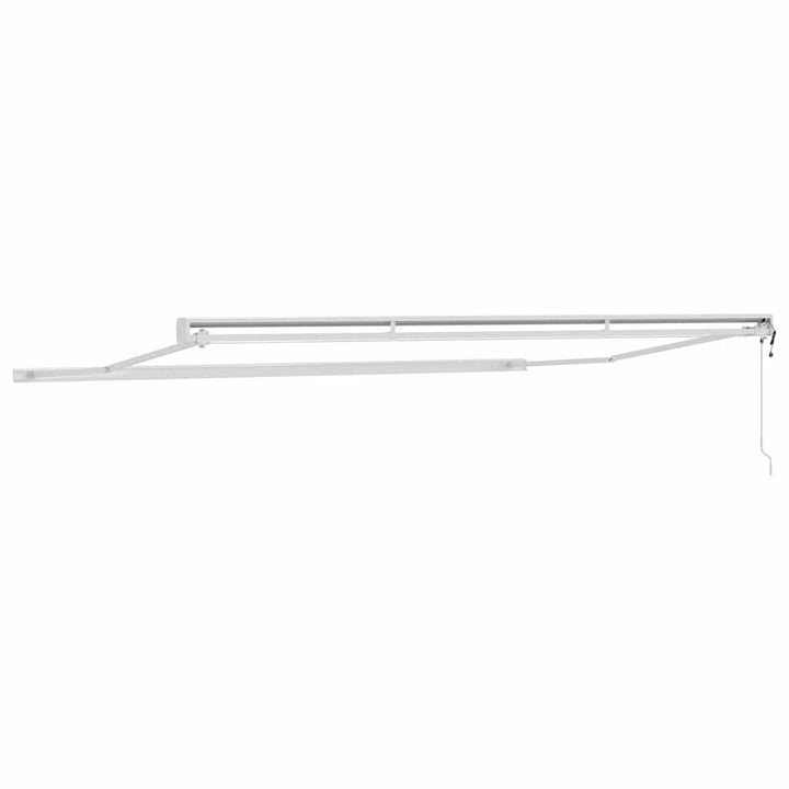 Markiseramme Hvid 450 × 300 cm Aluminium