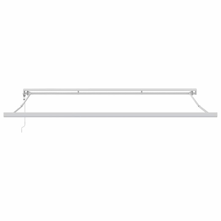 Markiseramme Hvid 450 × 300 cm Aluminium