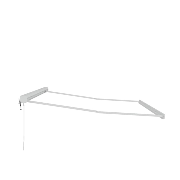 Markiseramme Hvid 450 × 300 cm Aluminium