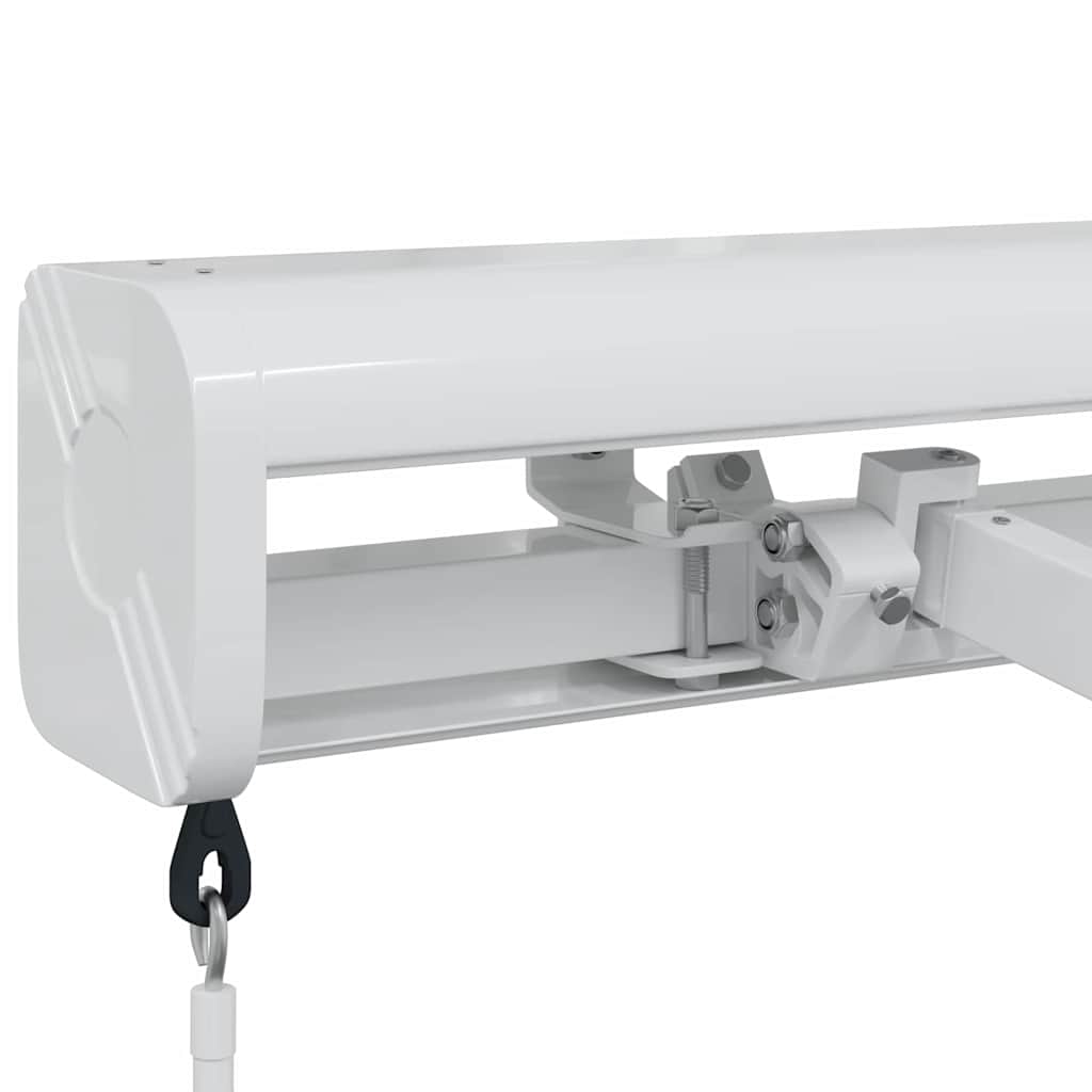 Markiseramme Hvid 450 × 300 cm Aluminium