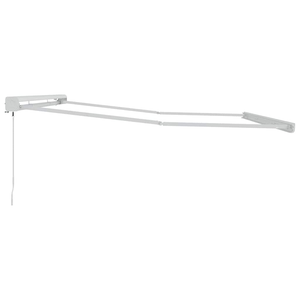 Markiseramme Hvid 500 × 300 cm Aluminium
