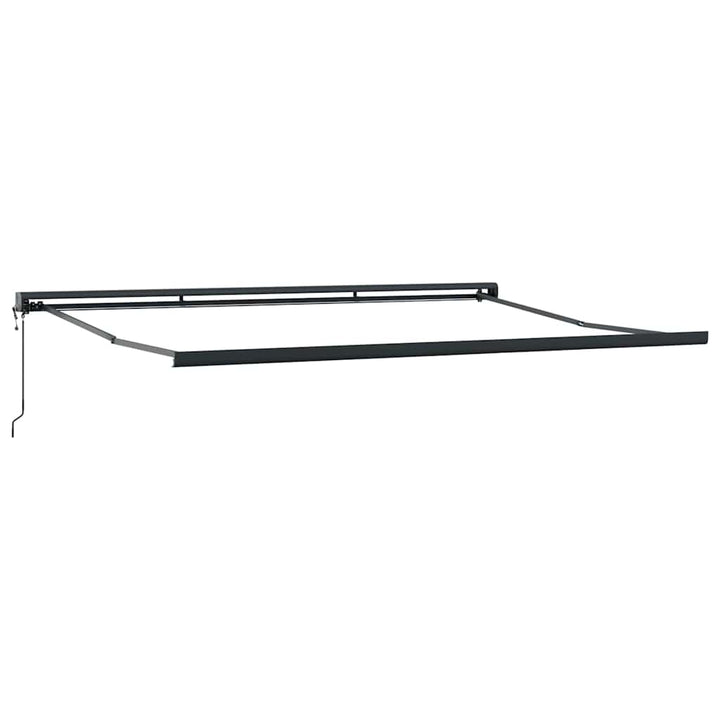 Markiseramme Antracit 400 × 300 cm Aluminium