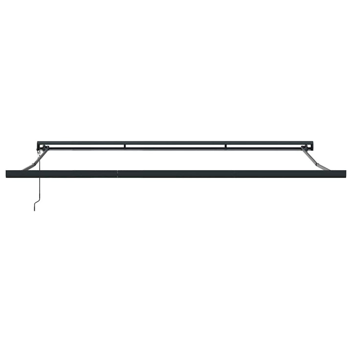 Markiseramme Antracit 400 × 300 cm Aluminium