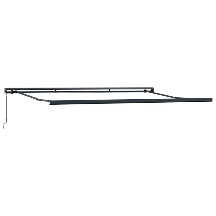 Markiseramme Antracit 500 × 300 cm Aluminium
