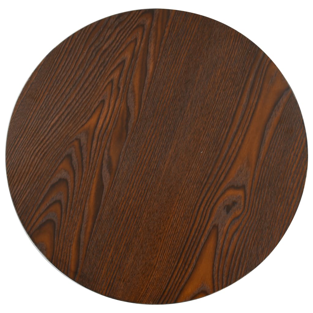 bistrobord 40 cm MDF mørkebrun