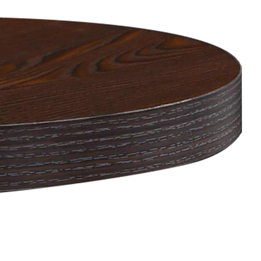 bistrobord 40 cm MDF mørkebrun