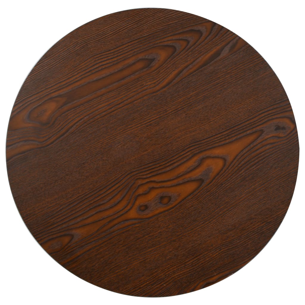 bistrobord 60 cm MDF mørkebrun