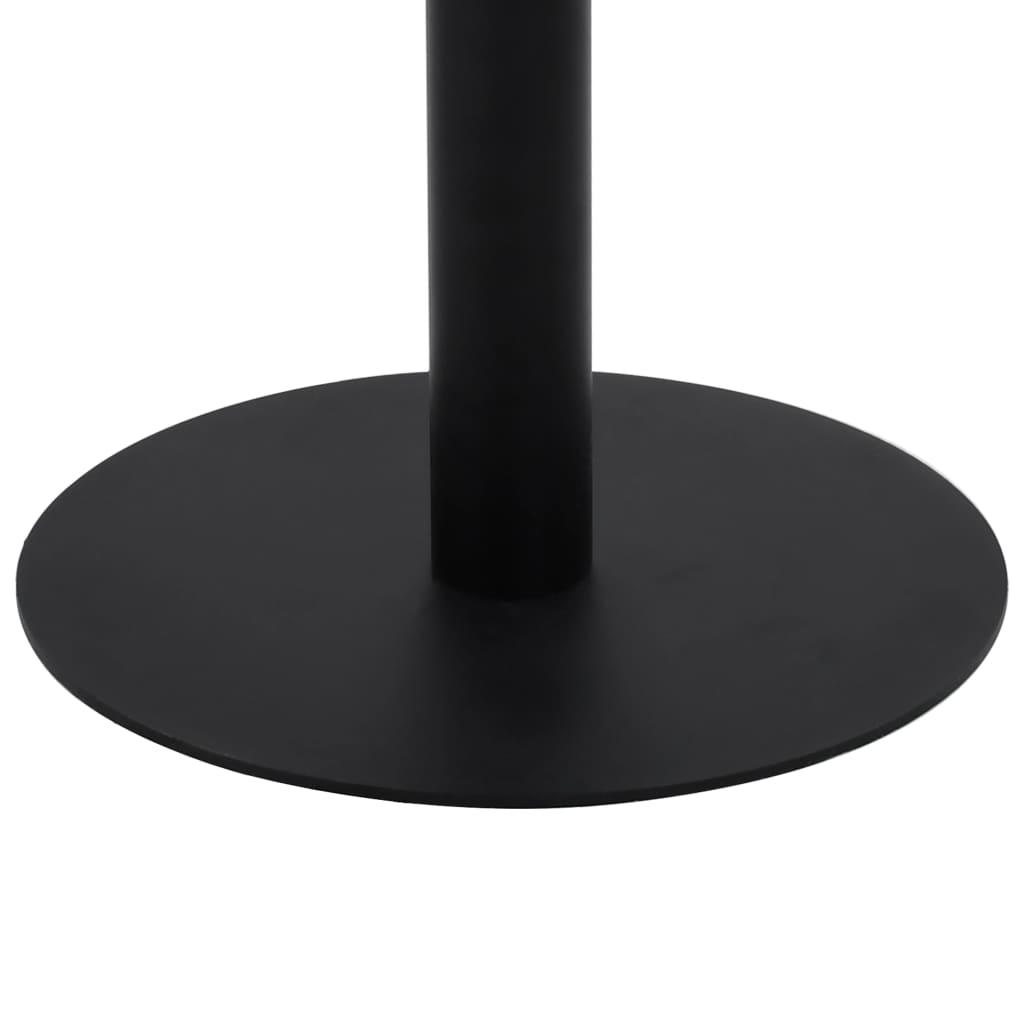 bistrobord 80 cm MDF mørkebrun