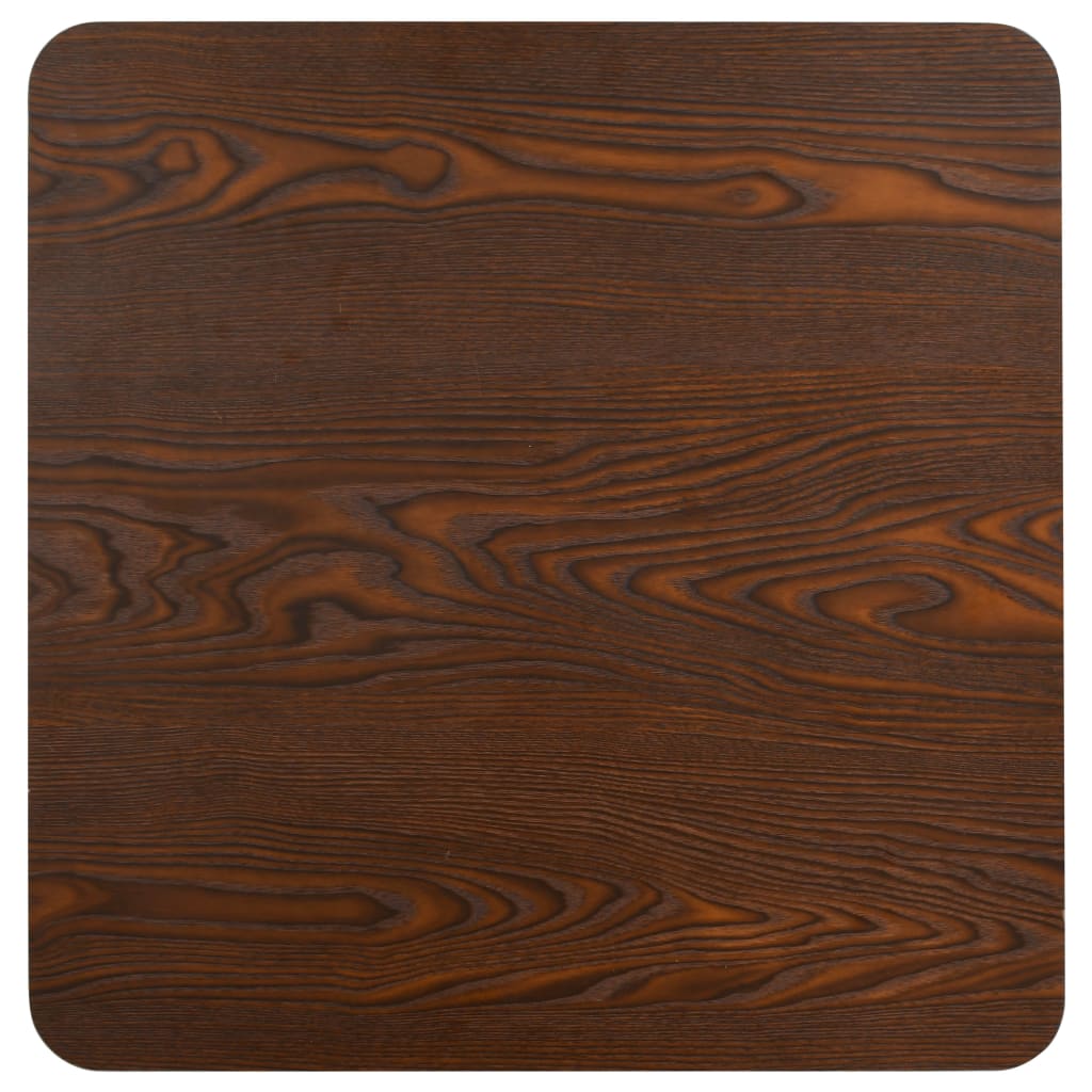 bistrobord 50x50 cm MDF mørkebrun