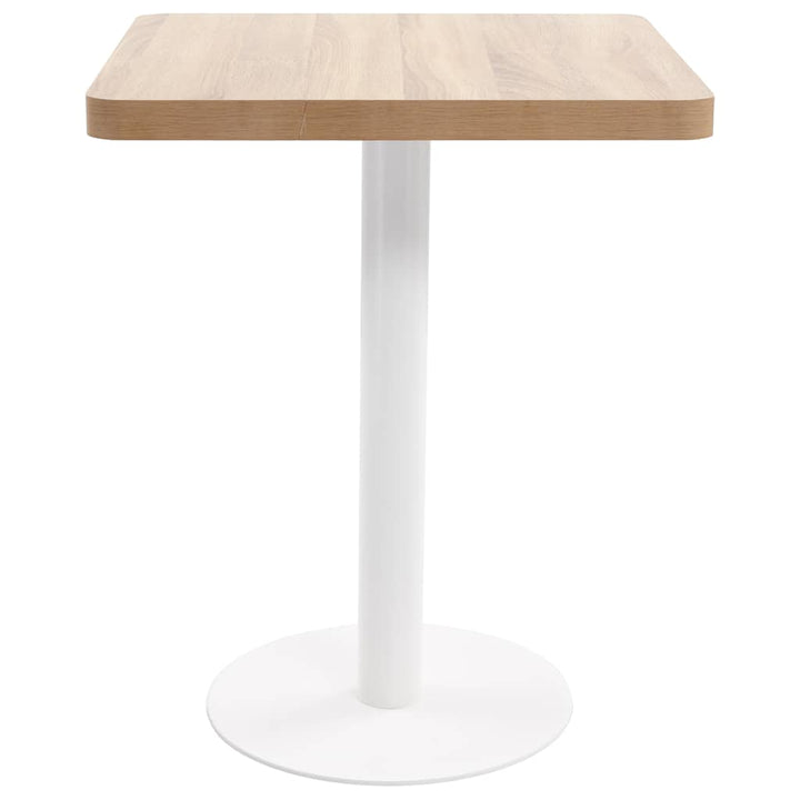 bistrobord 60x60 cm MDF lysebrun