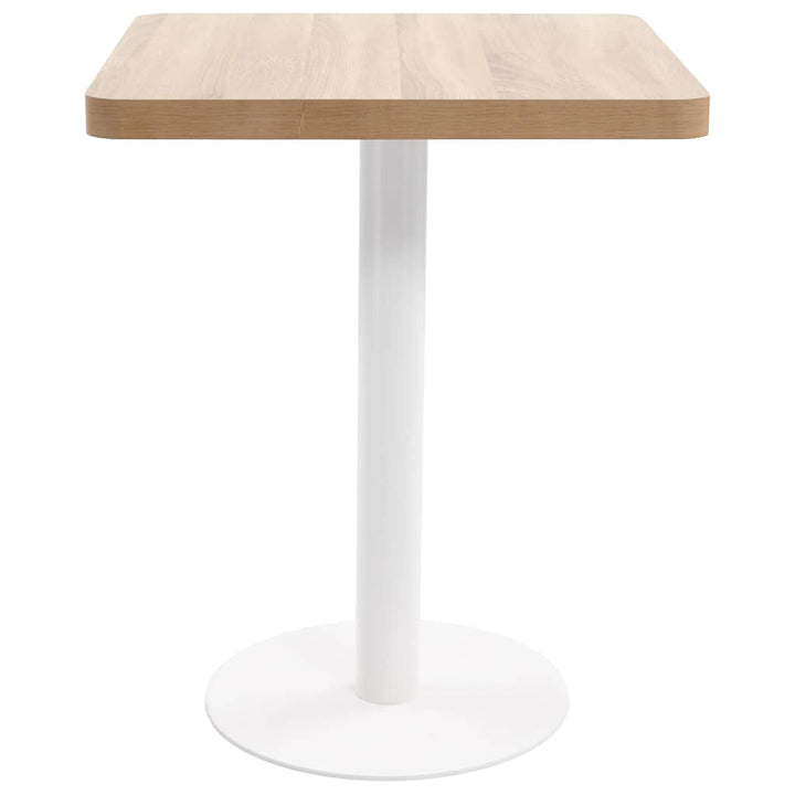 bistrobord 60x60 cm MDF lysebrun