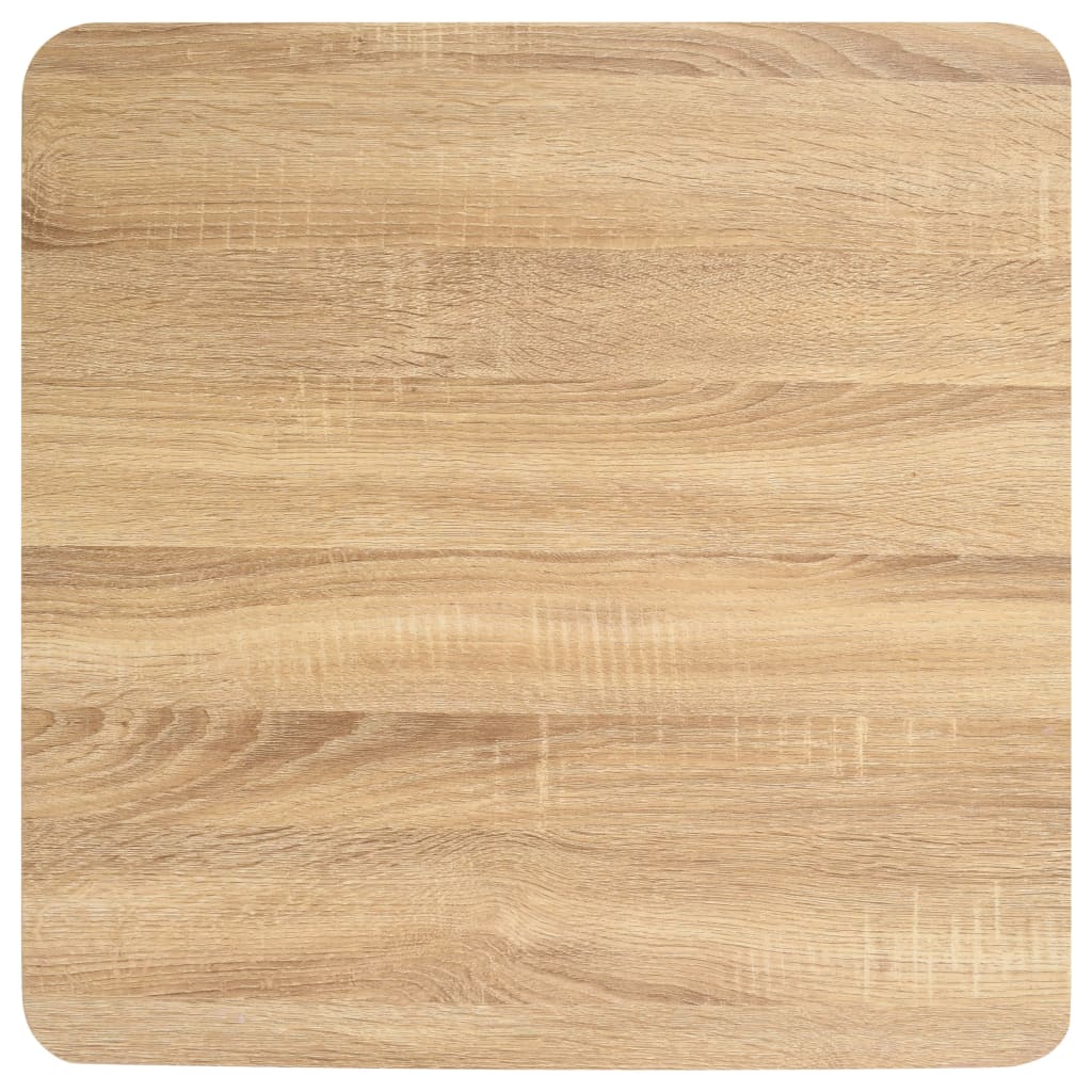 bistrobord 60x60 cm MDF lysebrun