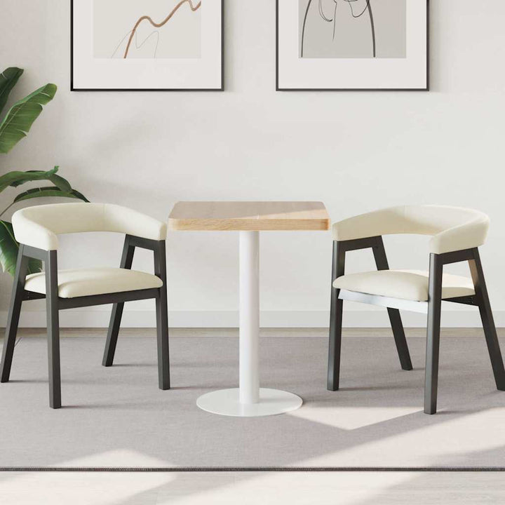 bistrobord 60x60 cm MDF lysebrun