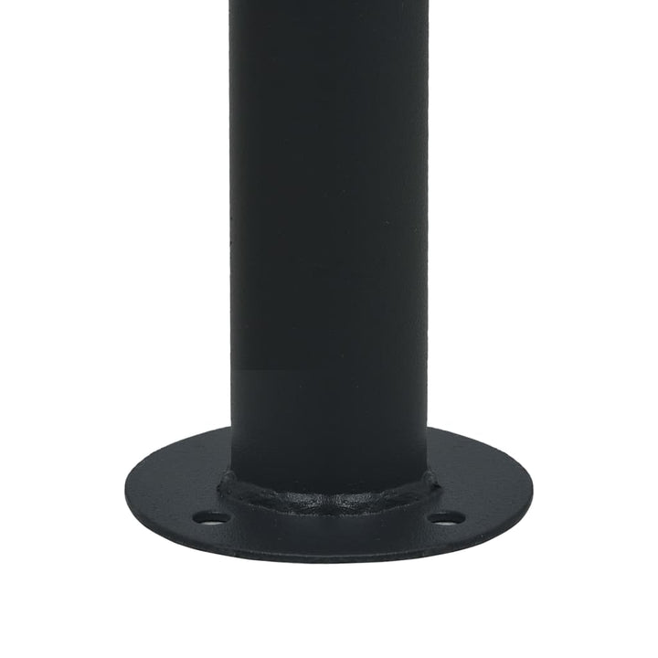 havepavillon 3x3 m stål antracitgrå