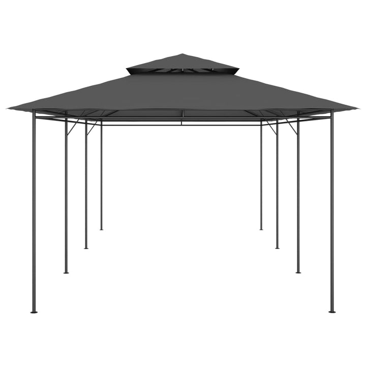 havepavillon 600x298x270 cm antracitgrå