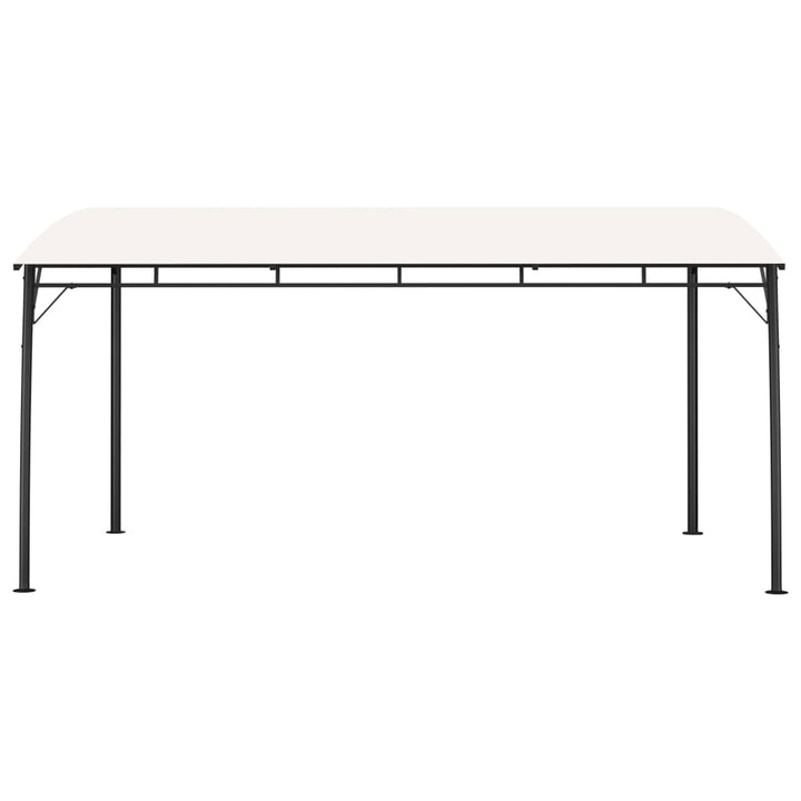 fritstående markise 4x3x2,55 m cremefarvet