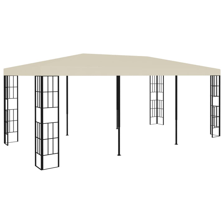 pavillon 3x6 m cremefarvet