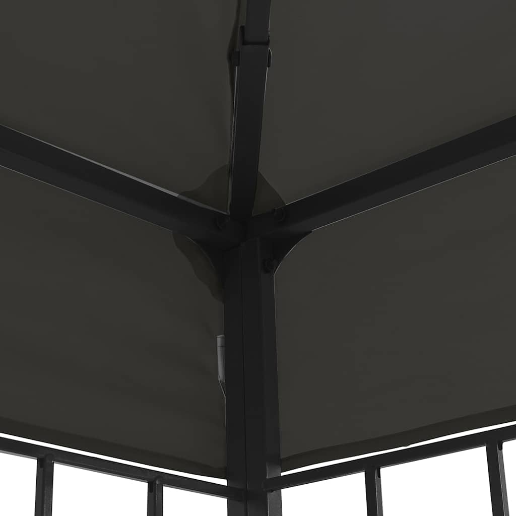 pavillon 3x6 m antracitgrå