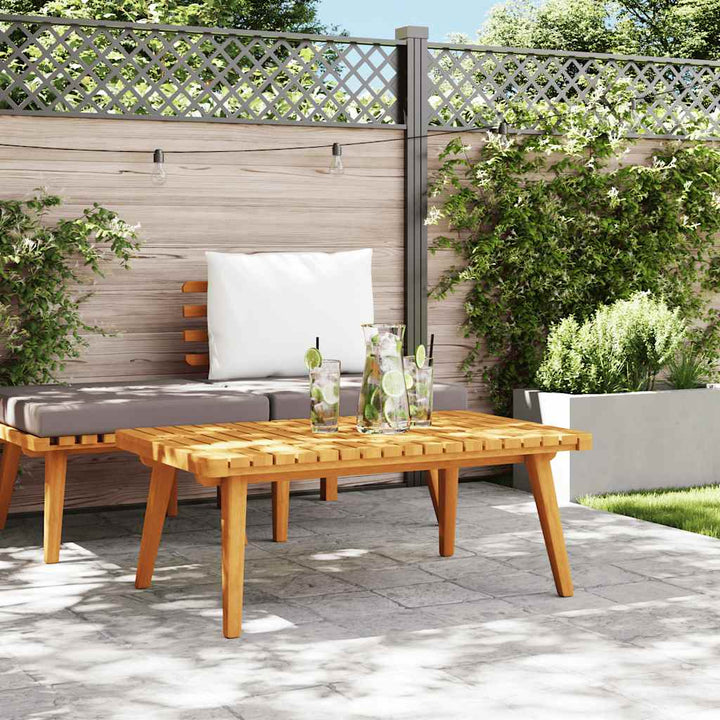 havebord 90x55x35 cm massivt akacietræ