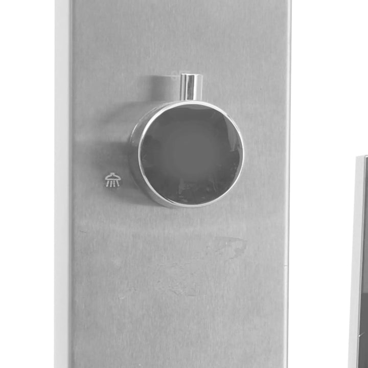 udendørsbruser lige design rustfrit stål