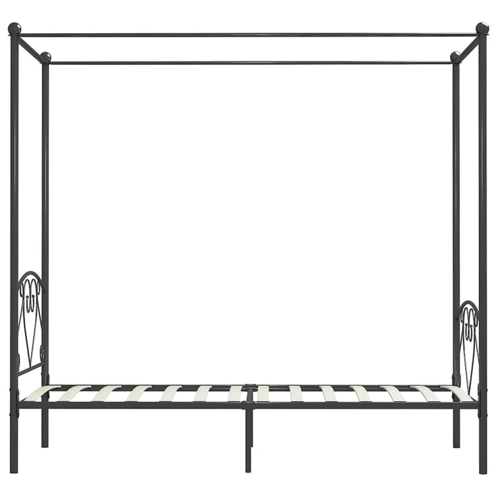sengestel til himmelseng 120 x 200 cm metal grå