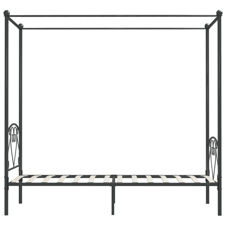 sengestel til himmelseng 120 x 200 cm metal grå