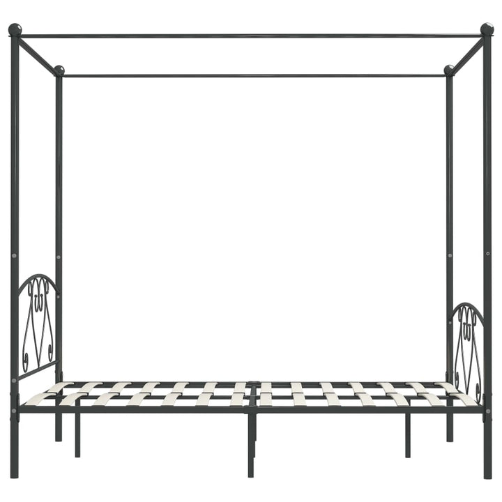 sengestel til himmelseng 140 x 200 cm metal grå