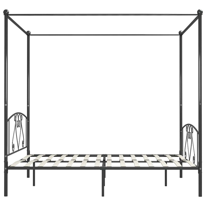 sengestel til himmelseng 180 x 200 cm metal grå