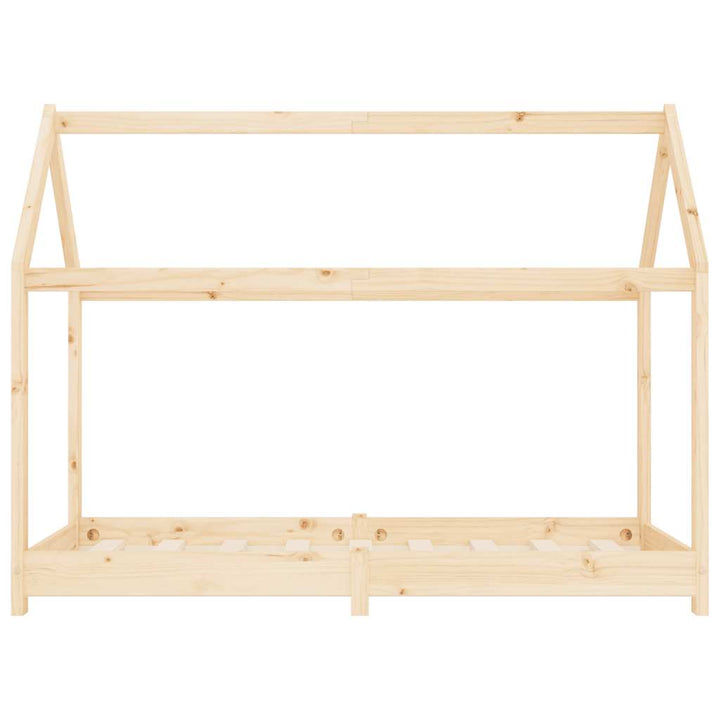 sengestel til børneseng 80 x 160 cm massivt fyrretræ