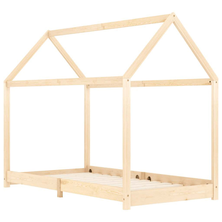 sengestel til børneseng 90 x 200 cm massivt fyrretræ