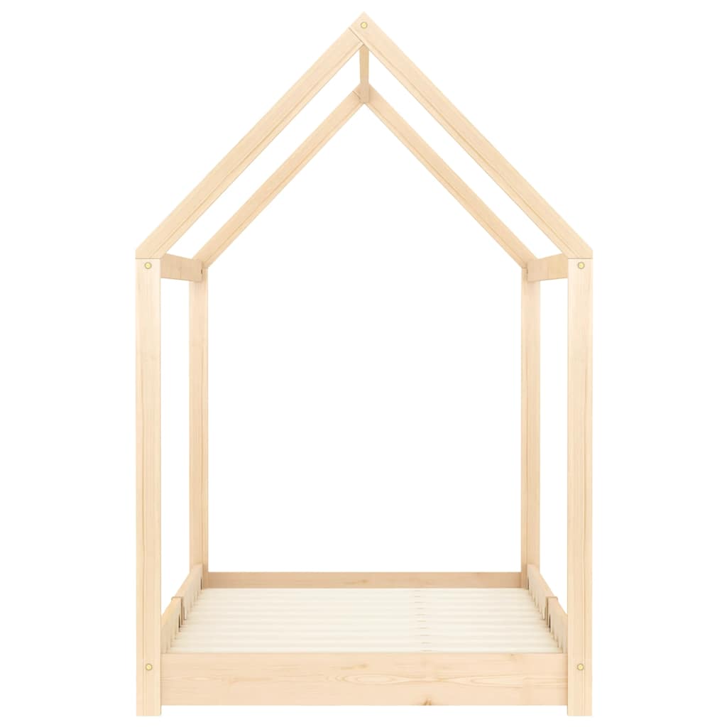 sengestel til børneseng 90 x 200 cm massivt fyrretræ