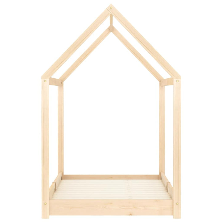 sengestel til børneseng 90 x 200 cm massivt fyrretræ