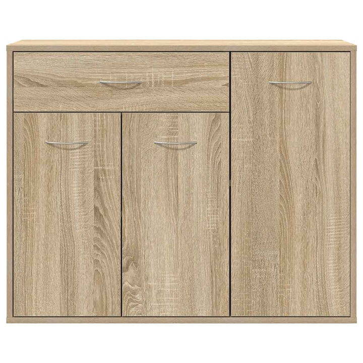 skænk 88x30x70 cm konstrueret træ sonoma-eg