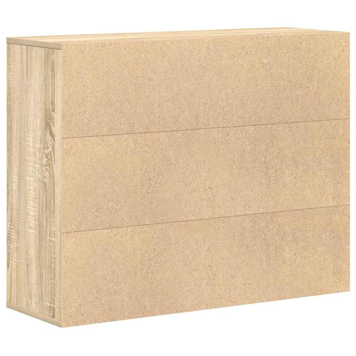 skænk 88x30x70 cm konstrueret træ sonoma-eg