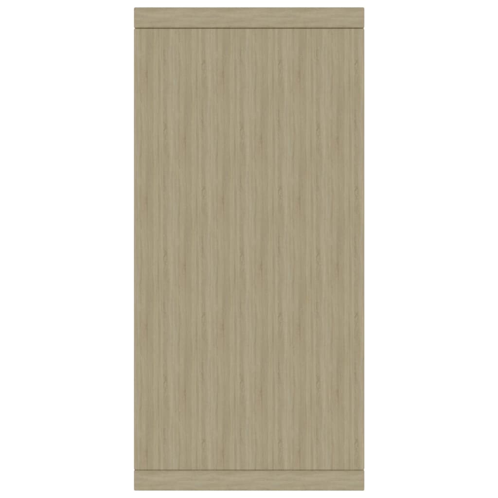 skænk 88x30x65 cm konstrueret træ sonoma-eg