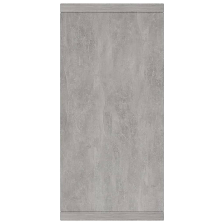 skænk 88x30x65 cm konstrueret træ betongrå