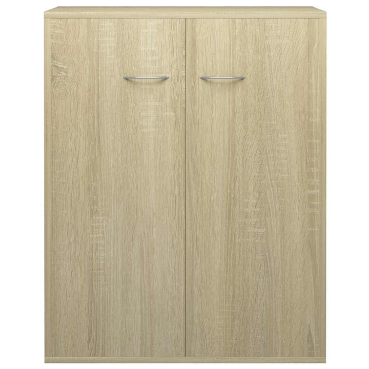 skænk 60x30x75 cm konstrueret træ sonoma-eg