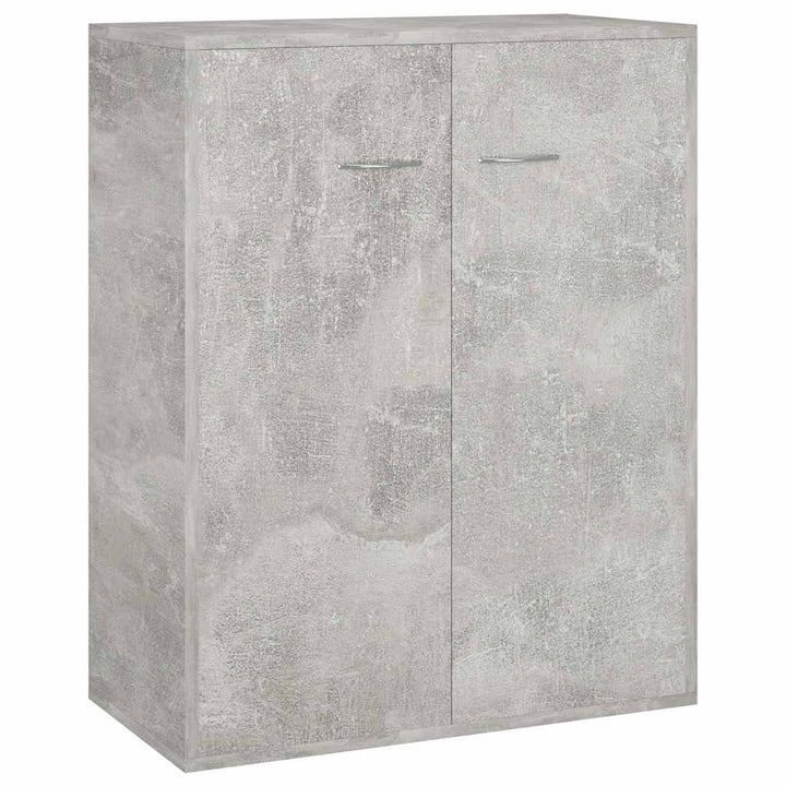 skænk 60x30x75 cm konstrueret træ betongrå