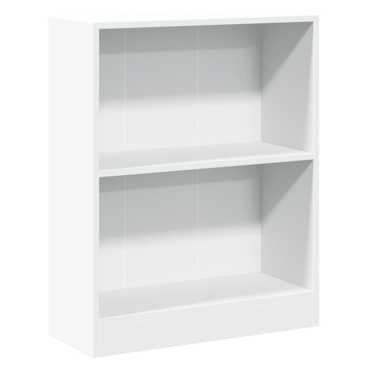 bogreol 60x24x76 cm konstrueret træ hvid