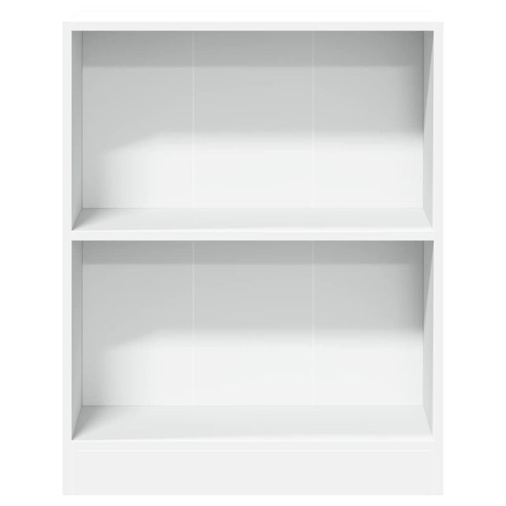 bogreol 60x24x76 cm konstrueret træ hvid