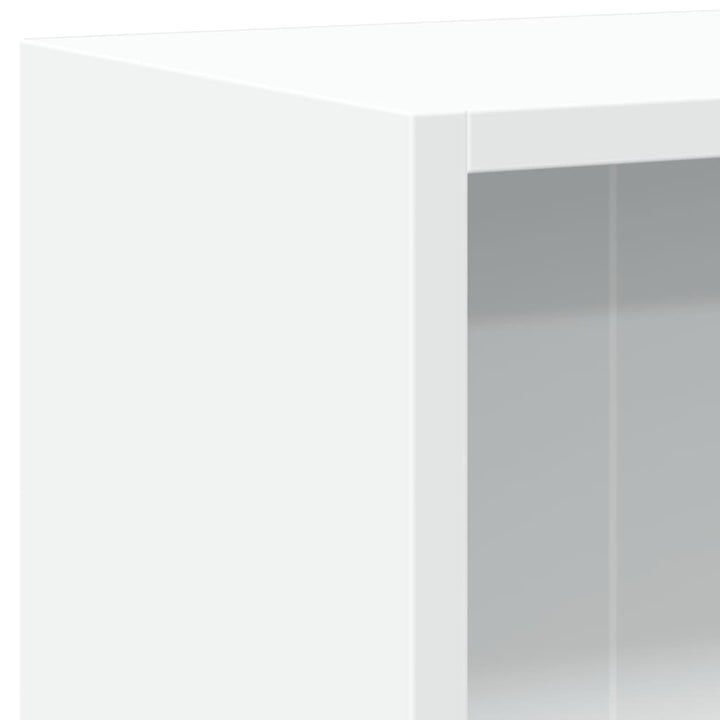 bogreol 60x24x76 cm konstrueret træ hvid
