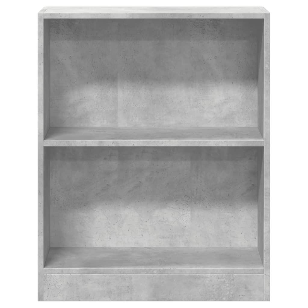 bogreol 60x24x76 cm konstrueret træ hvid