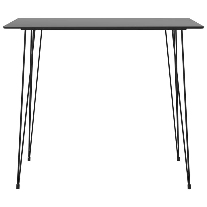 barbord 120x60x105 cm sort