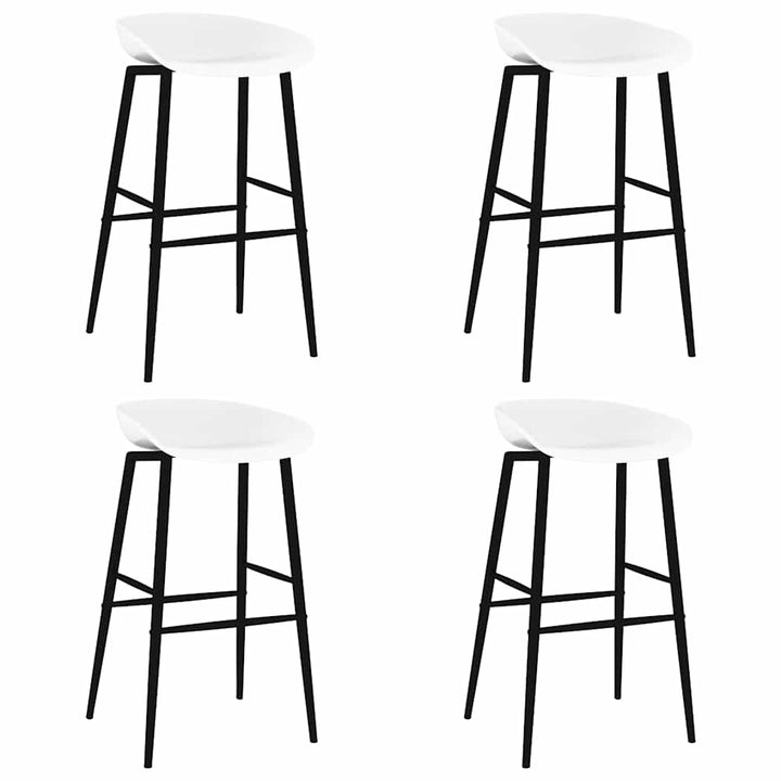 barstole 4 stk. hvid