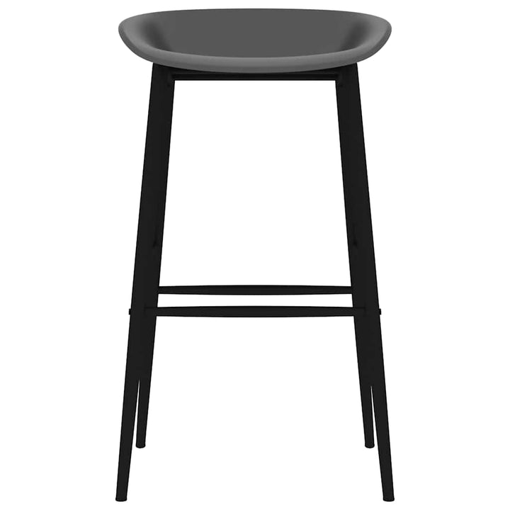 barstole 4 stk. grå