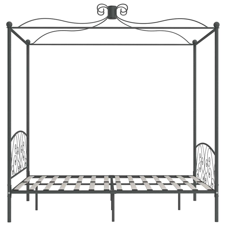 sengestel til himmelseng 160 x 200 cm metal grå