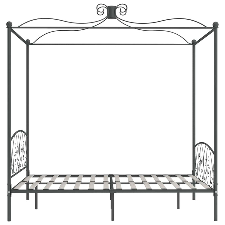 sengestel til himmelseng 180 x 200 cm metal grå