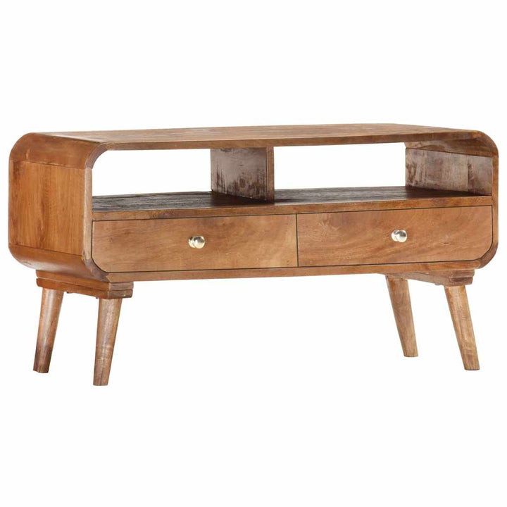 tv-skab 90 x 35 x 47 cm massivt mangotræ