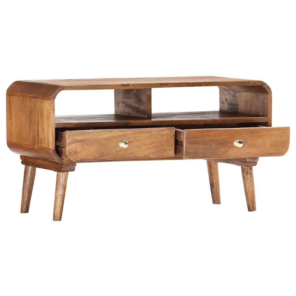 tv-skab 90 x 35 x 47 cm massivt mangotræ